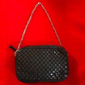Cole Haan Suede & Patent Leather Purse -- Never used
